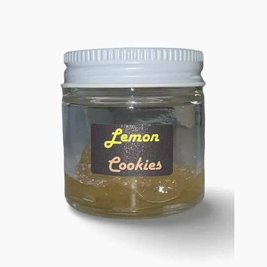 Indico - Lemon Cookies 7g Cured Resin Baller Jar - Oasis Refinery - 1