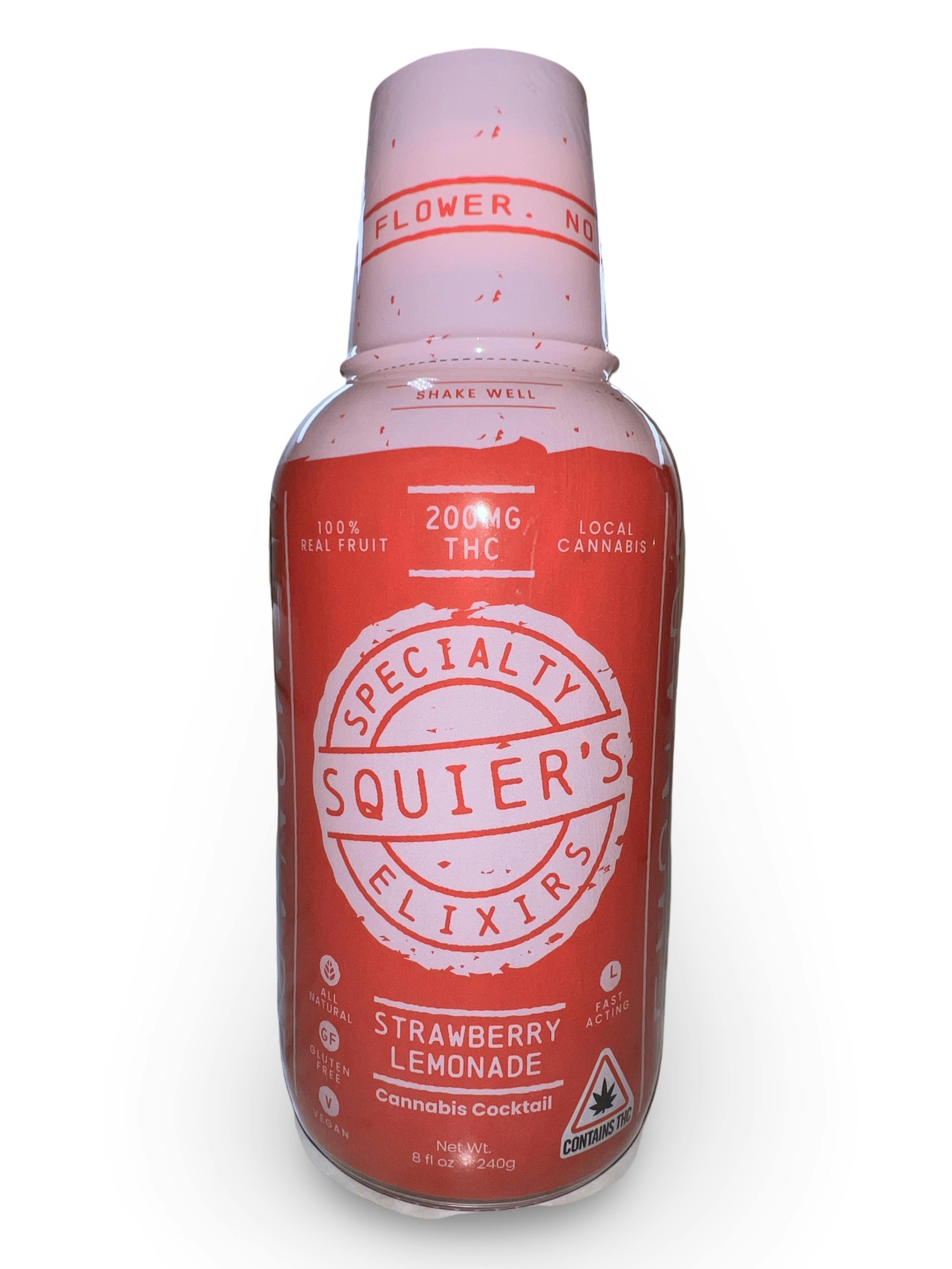 Indico - Squier's 200mg Hash Rosin Strawberry Lemonade RTD - 1