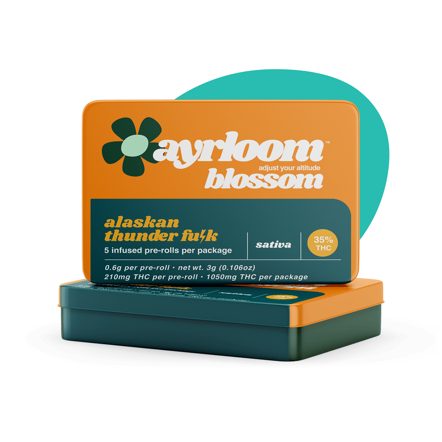 ayrloom - ayrloom | Alaskan Thunder Fuck Infused Pre-Roll | 5 Pack - 1