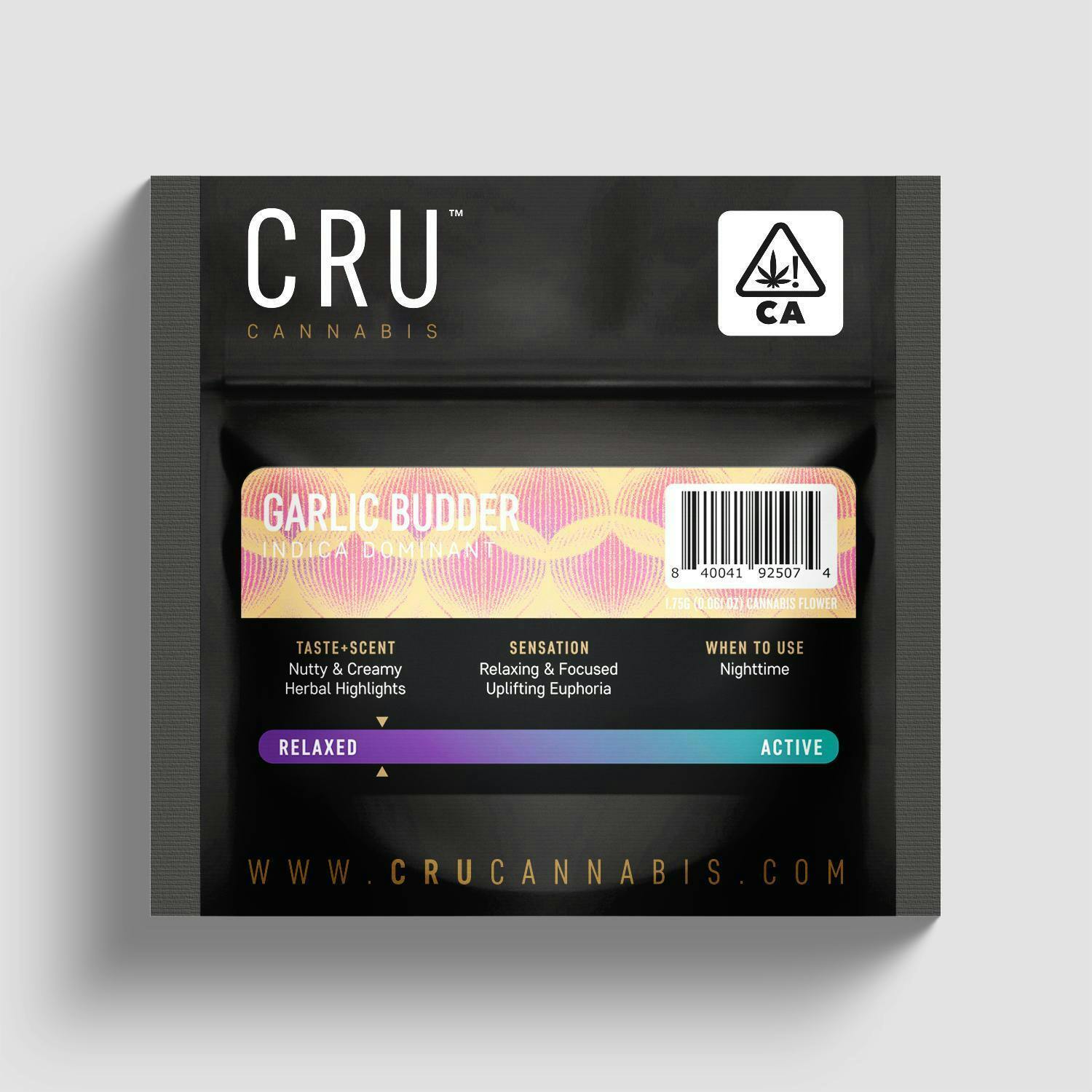 CRU Cannabis - CRU Cannabis | Garlic Budder | Big Buds | 3.5g - 1