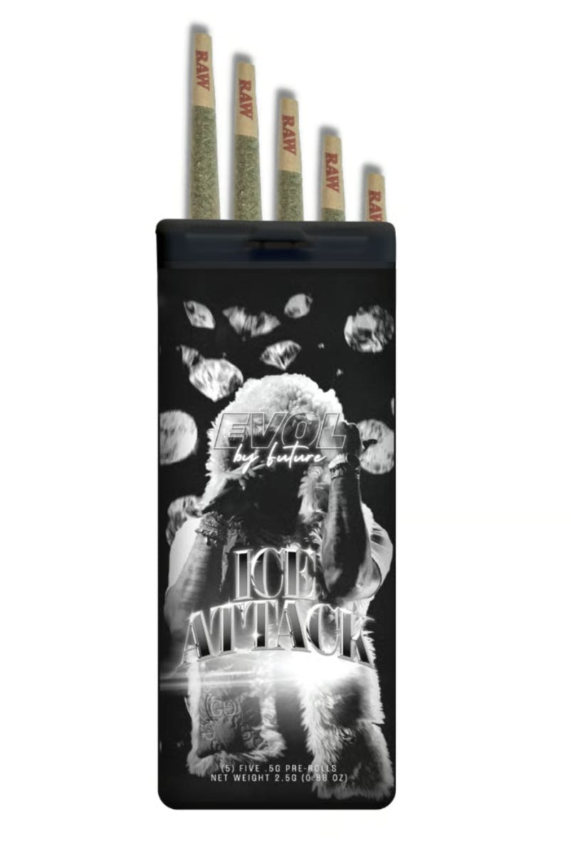 EVOL by Future - EVOL by Future | Ice Attack | Joints | 0.5g each | 5pk - 1