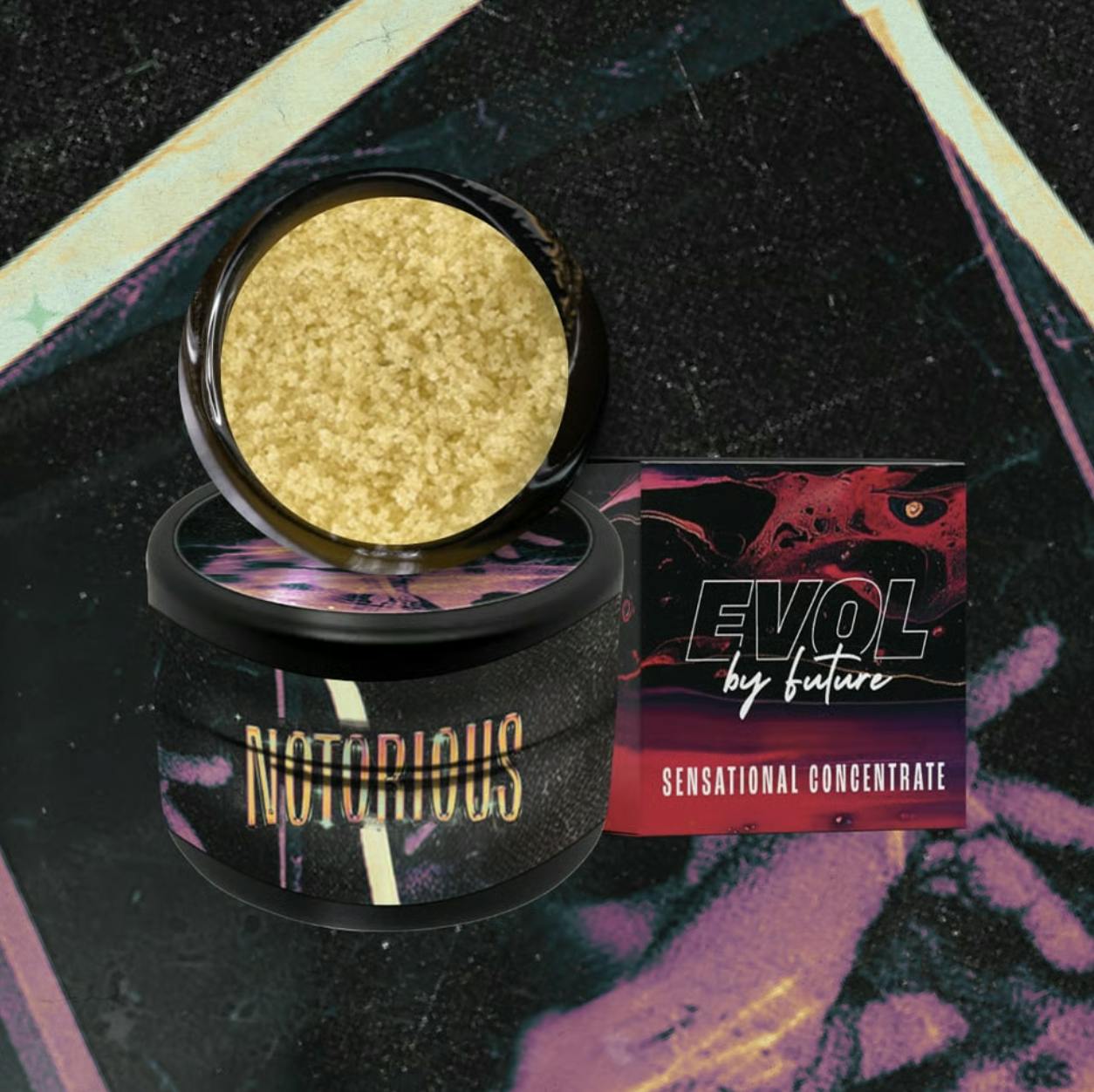 EVOL by Future - EVOL by Future | Notorious #1 | Bubble Hash | 1g - 1