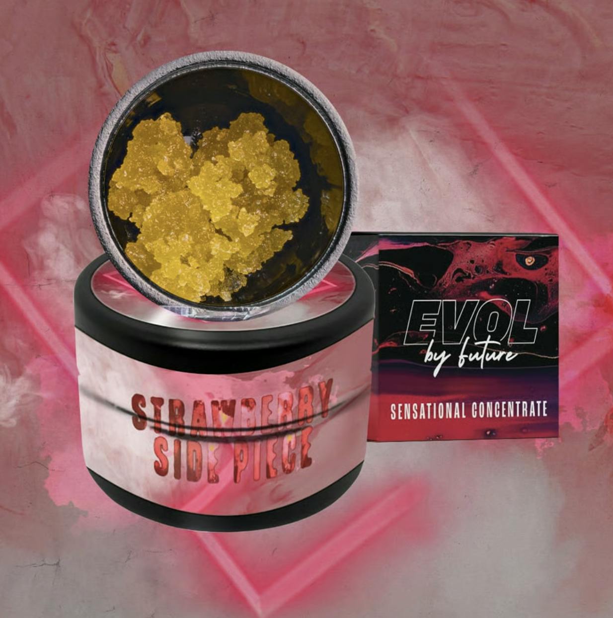 EVOL by Future - EVOL by Future | Strawberry Side Piece | Live Sugar | 1g - 1