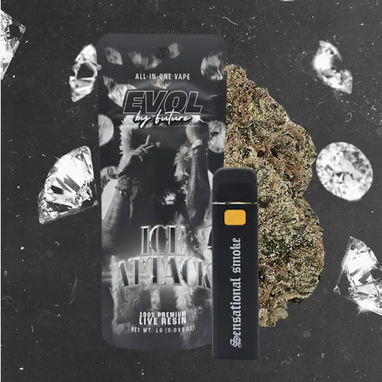 EVOL by Future - EVOL by Future | Ice Attack | Live Resin Disposable | 1g - 1