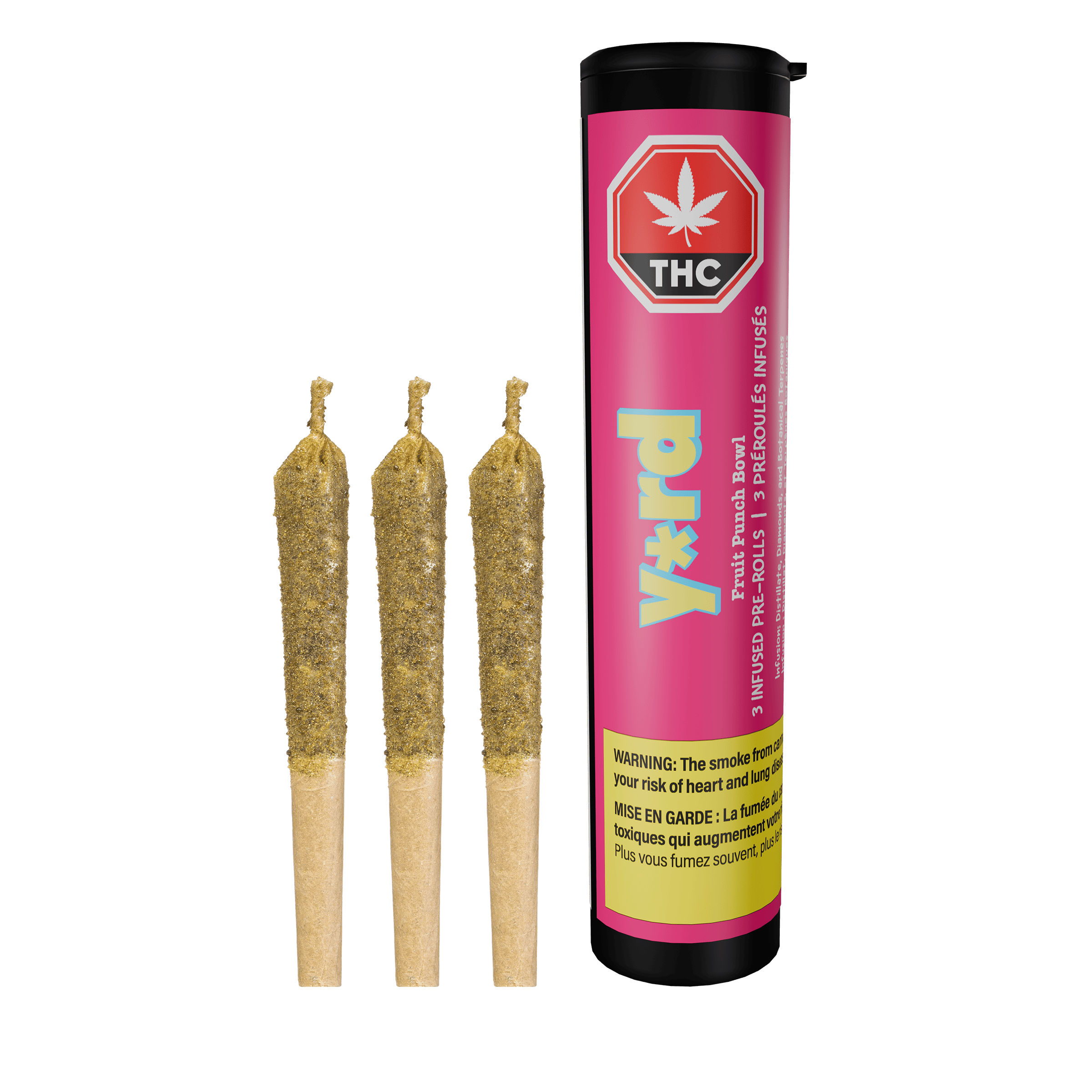 Yard - Fruit Punch Bowl | Infused Pre-Rolls | 3 x 0.5g - 1