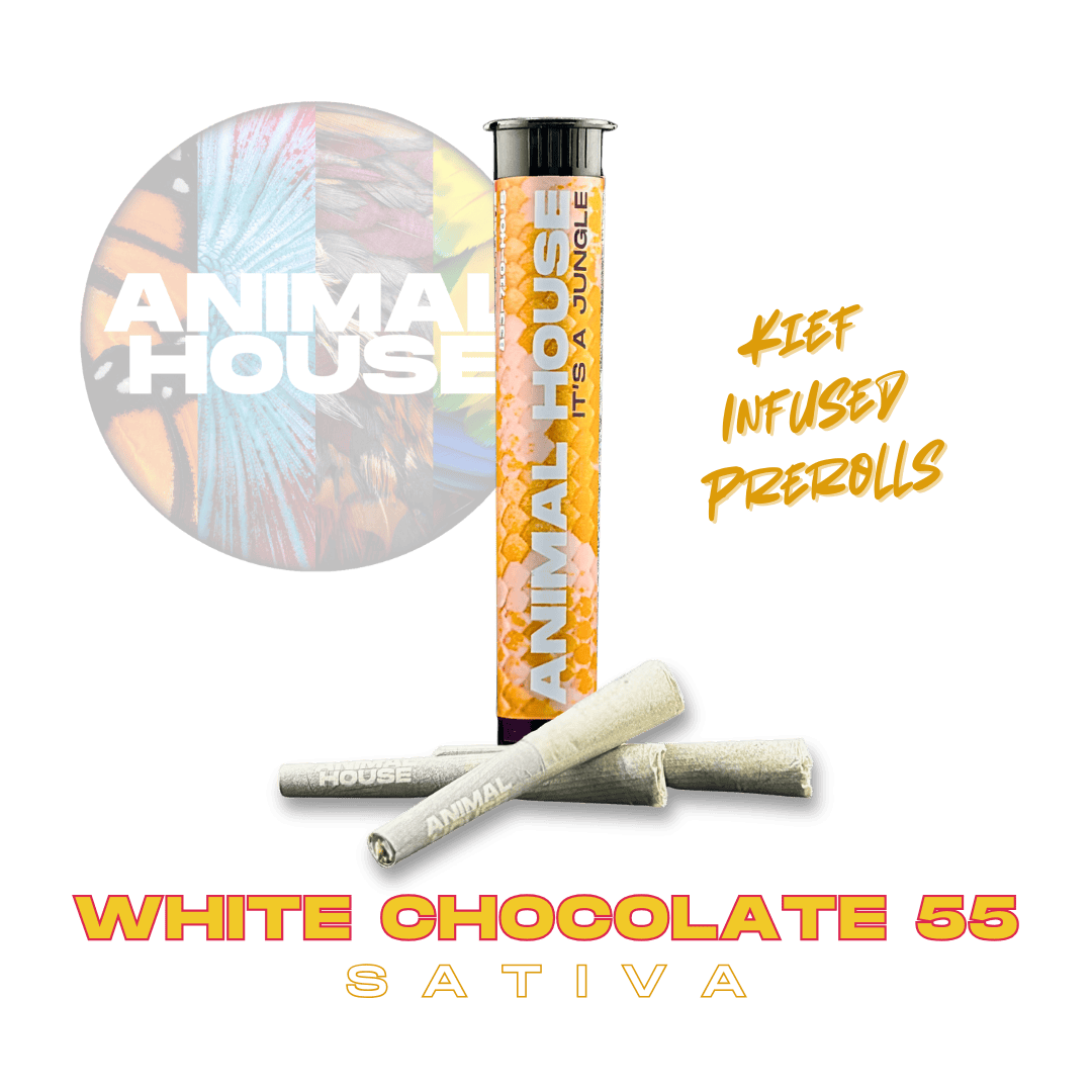 Animal House - Animal House | White Chocolate 55 | Infused Minis | 0.5g each | 3pk - 1