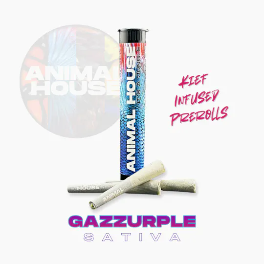 Animal House - Animal House | Gazzurple | Infused Minis | 0.5g each | 3pk - 1