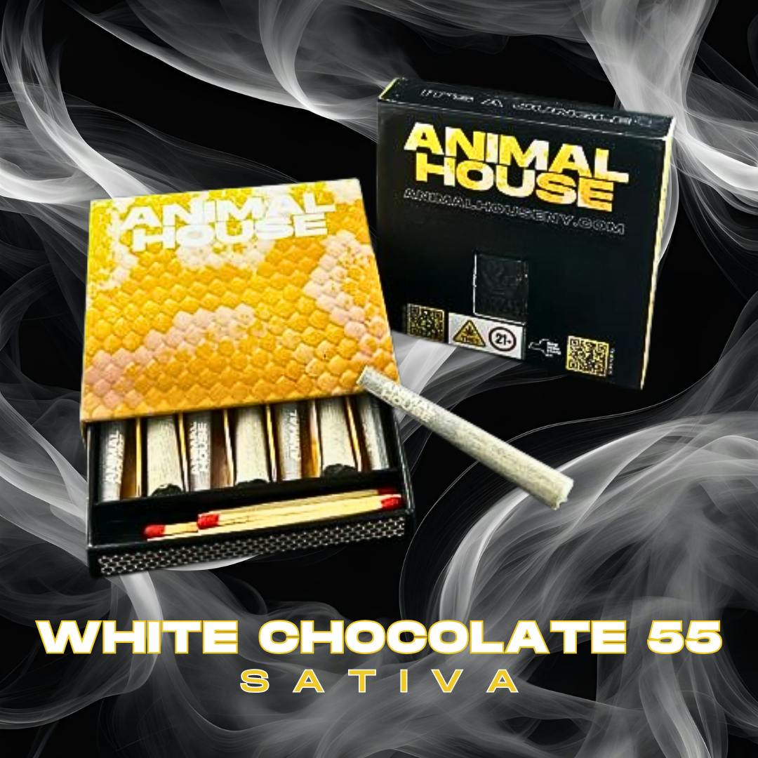 Animal House - Animal House | White Chocolate 55 | Infused Minis | 0.5g each | 7pk - 1