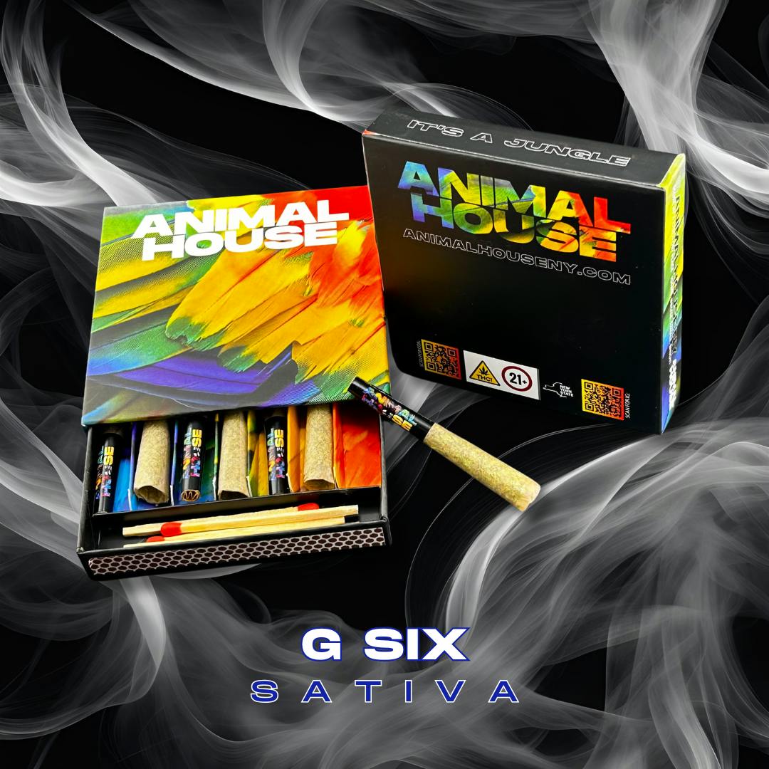 Animal House - Animal House | Jet Fuel G6 | Infused Minis | 0.5g each | 7pk - 1