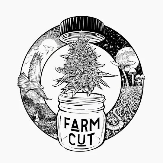 Farm Cut - Farm Cut x Briceland Forest Farm | Satsuma Sherbert | Big Buds | 7.5g - 1
