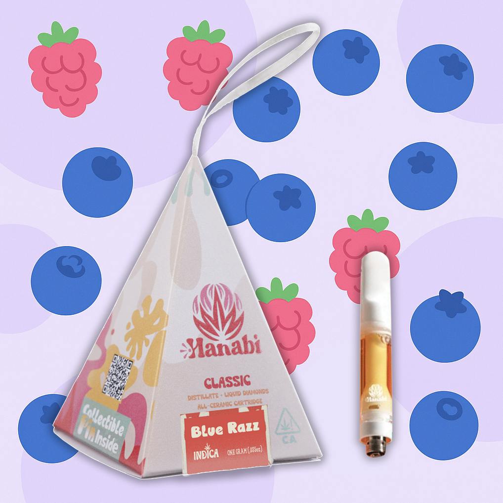 Hanabi - Hanabi | Blue Razz | Classic Cartridge | 1g - 1