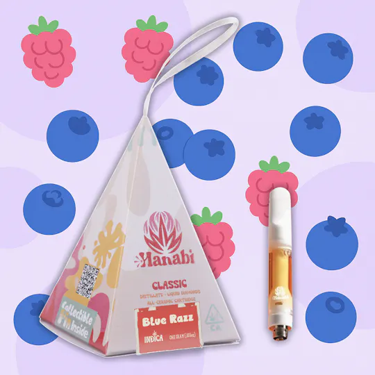 Hanabi - Hanabi | Blue Razz | Classic Cartridge | 1g - 1