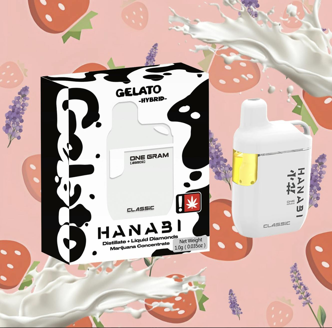 Hanabi - Hanabi | Gelato | Classic Disposable | 1g - 1