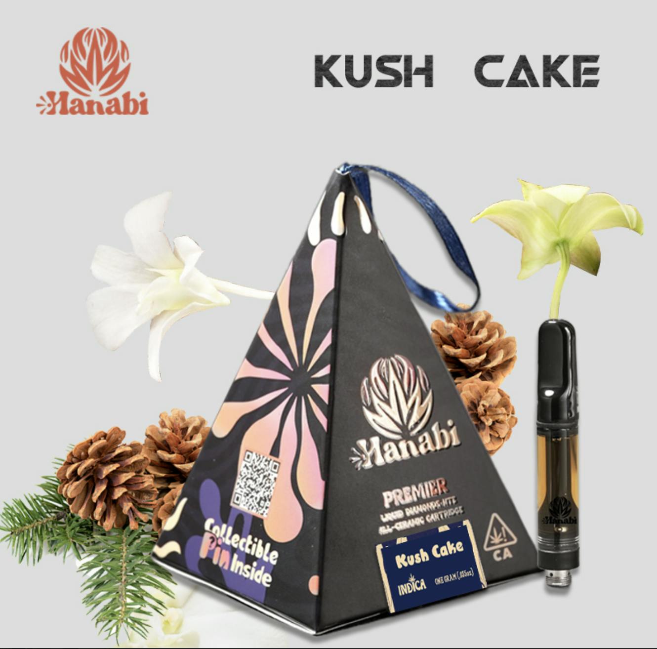 Hanabi - Hanabi | Kush Cake | Premier Cartridge | 1g - 1