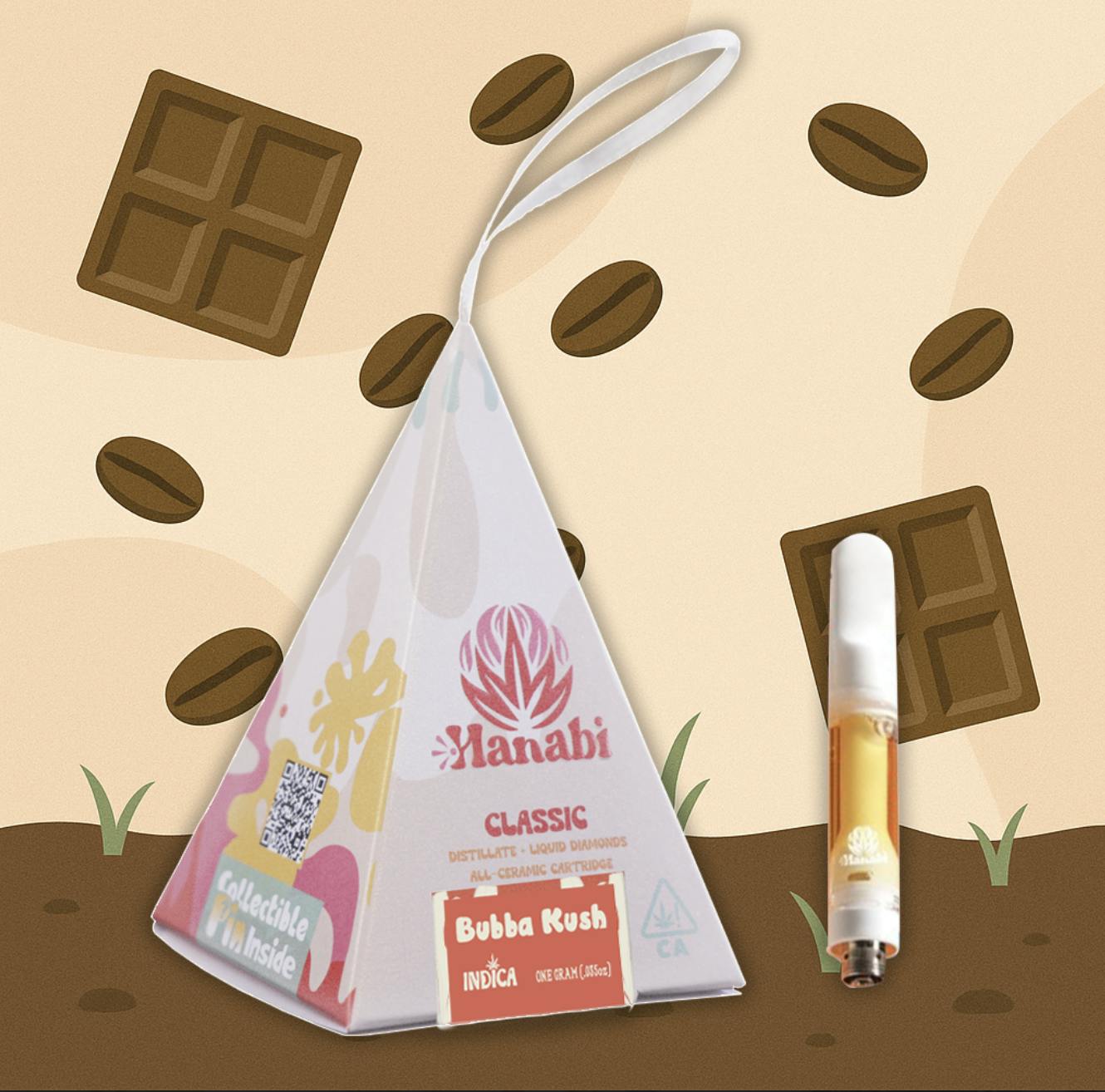 Hanabi - Hanabi | Bubba Kush | Classic Cartridge | 1g - 1