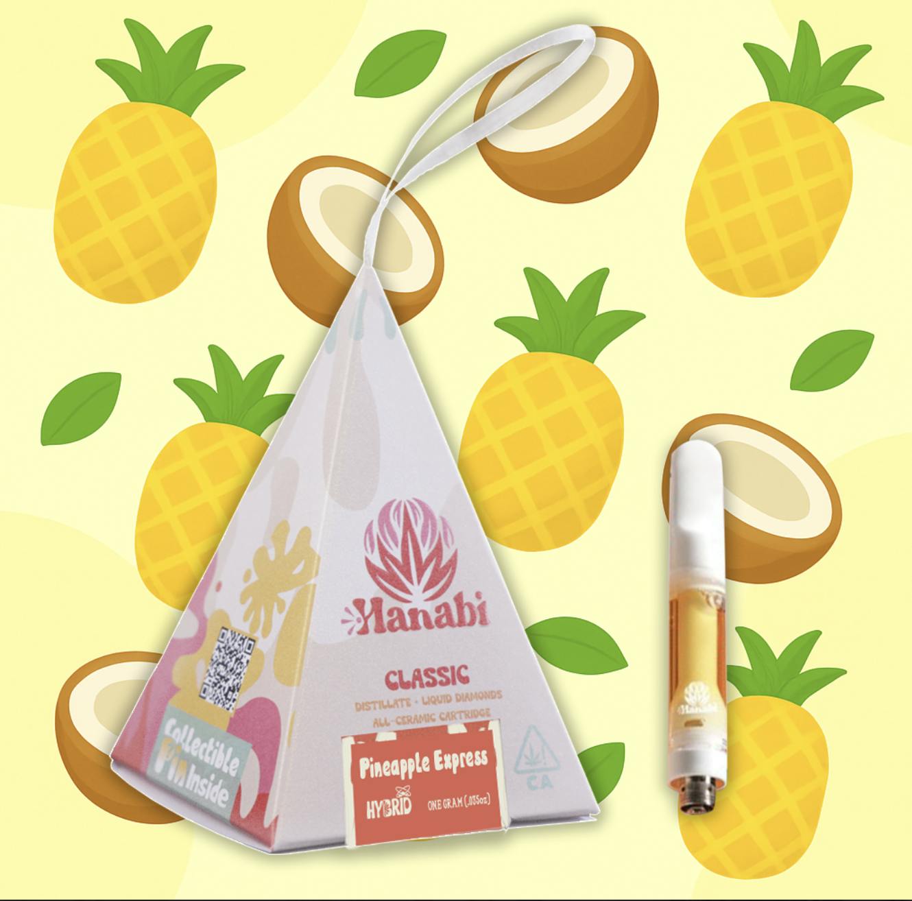 Hanabi - Hanabi | Pineapple Express | Classic Cartridge | 1g - 1