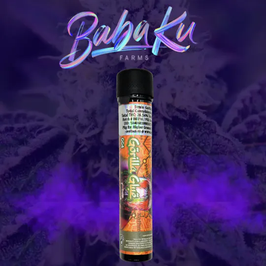 Baba Ku Farms - Baba Ku Farms | Gorilla Glue | Joint | 1.5g - 1