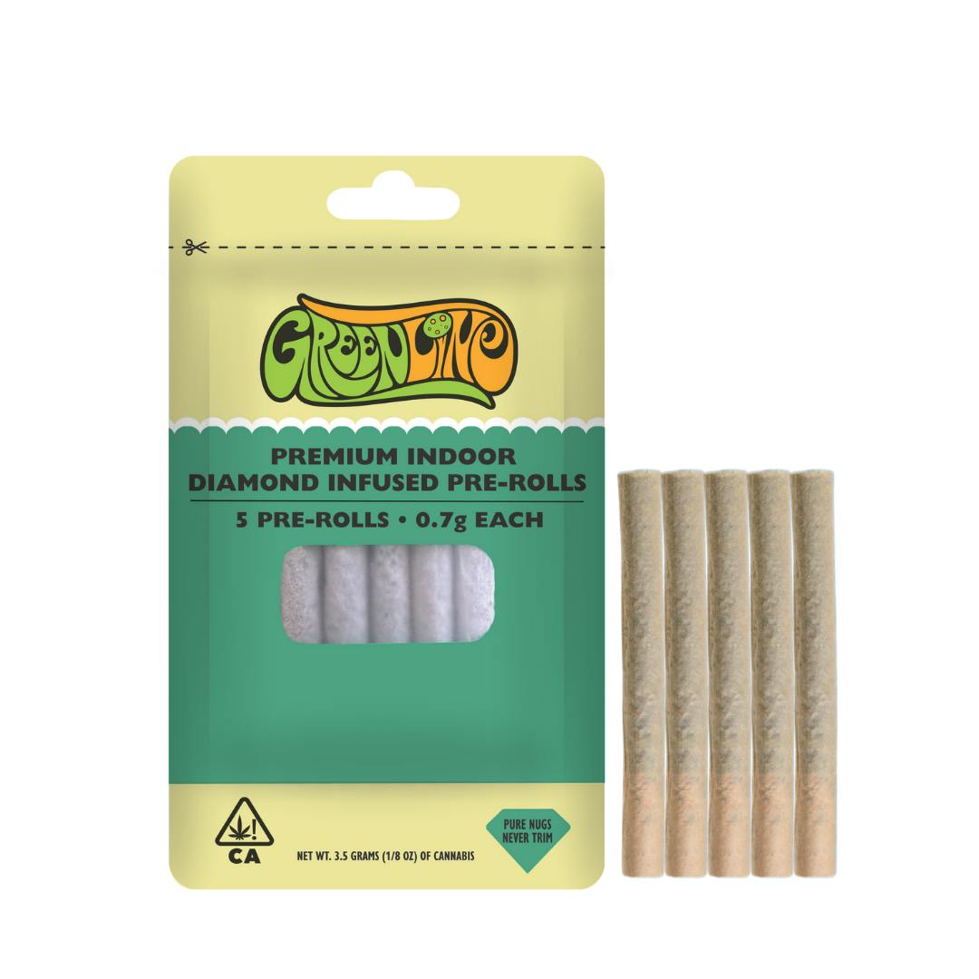 Greenline - Greenline | Alien Sweet Treats | Infused Joints | 0.7g each | 5pk - 1