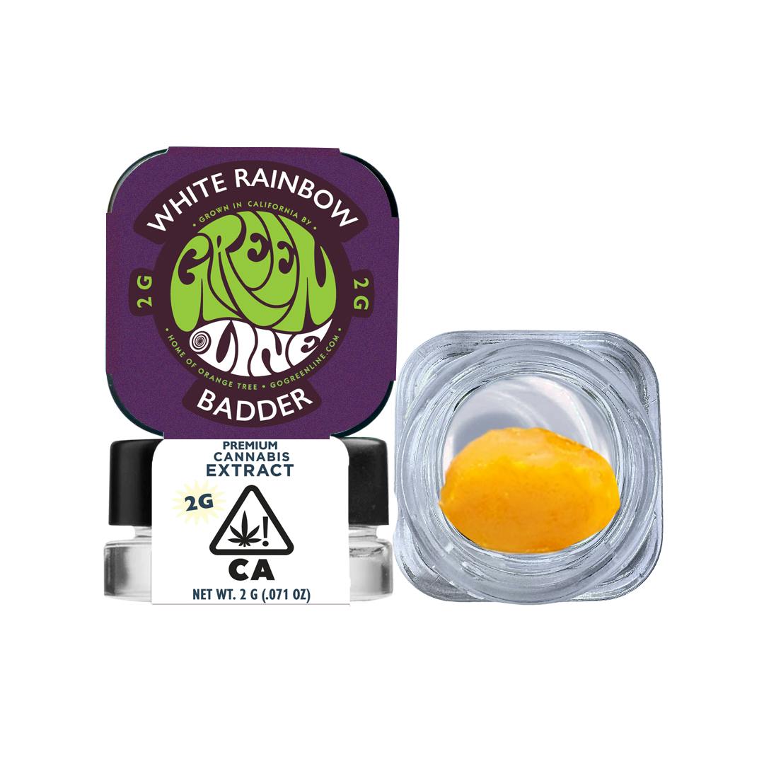 Greenline - Greenline | White Rainbow | Badder | Concentrate | 2g - 1