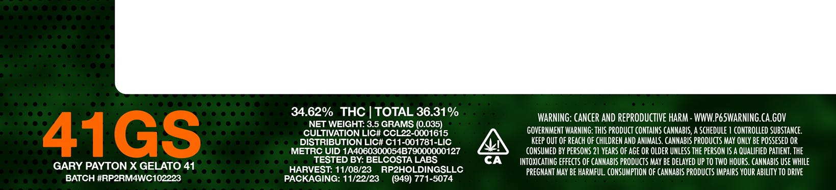 LB Canna Co - LB Canna Co | 41 G’s | Big Buds | 3.5g - 1