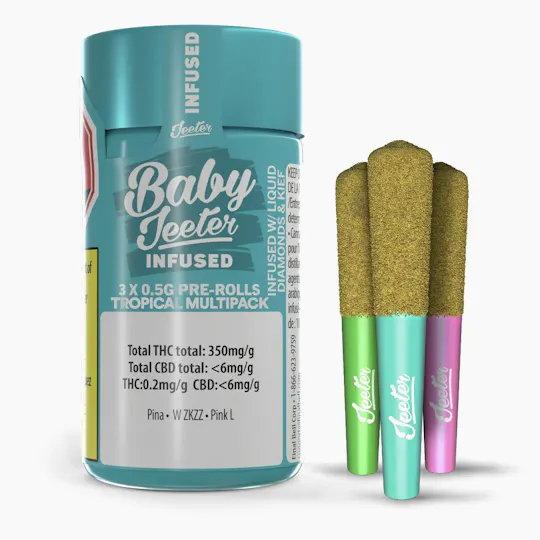 Jeeter - Jeeter | Tropical Pack | Baby Infused Minis | 0.5g each | 3pk - 1