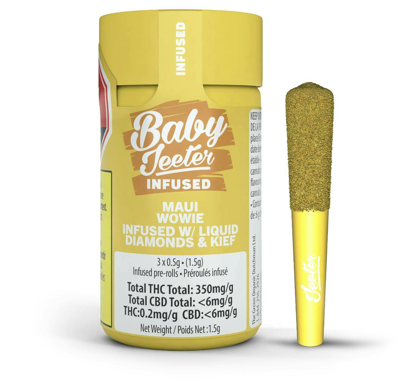 Jeeter - Jeeter | Maui Wowie | Baby Infused Minis | 0.5g each | 3pk - 1
