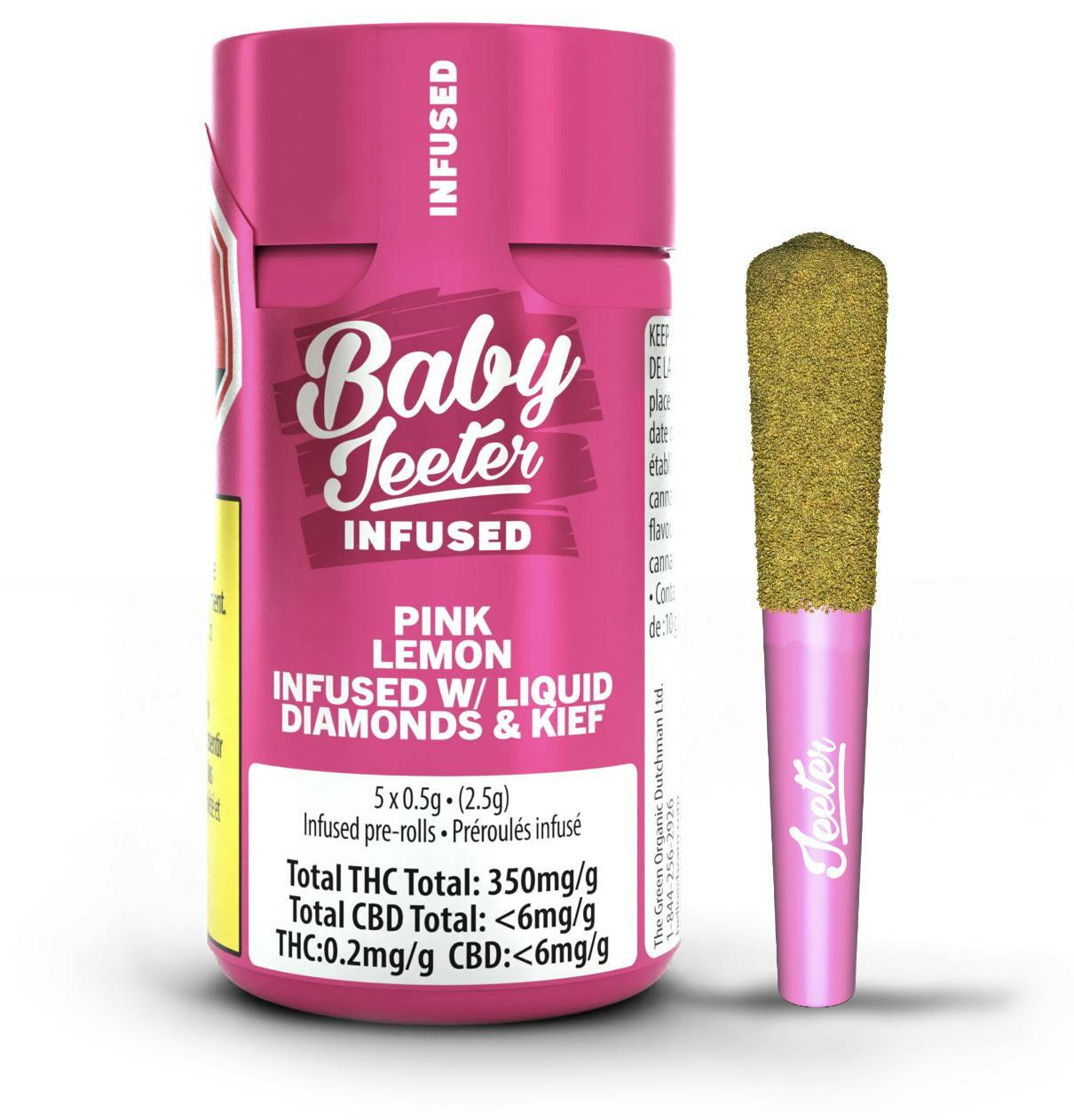 Jeeter - Jeeter | Pink Lemon | Baby Infused Minis | 0.5g each | 5pk - 1