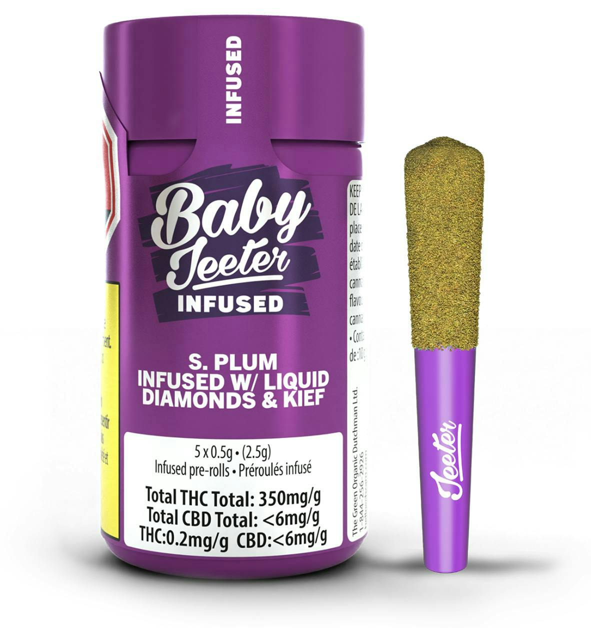 Jeeter - Jeeter | S. Plum | Baby Infused Minis | 0.5g each | 5pk - 1