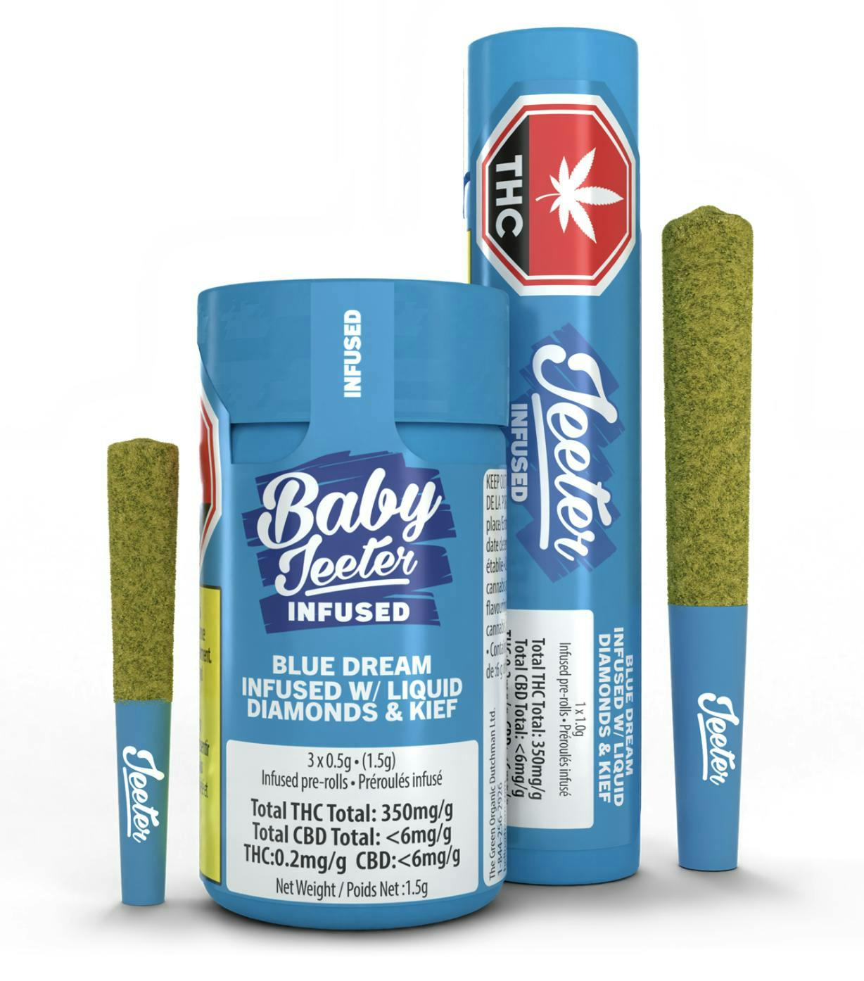 Jeeter - Jeeter | Blue Dream | Baby Infused Minis | 0.5g each | 3pk - 1