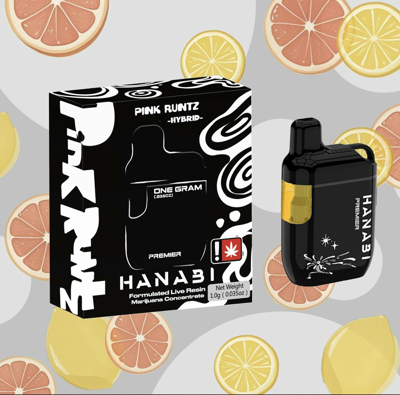 Hanabi - Hanabi | Pink Runtz | Premier Disposable | 1g - 1