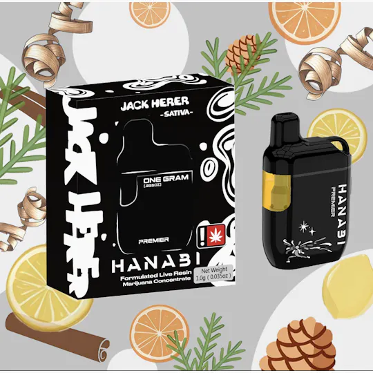 Hanabi - Hanabi | Jack Herer | Premier Disposable | 1g - 1