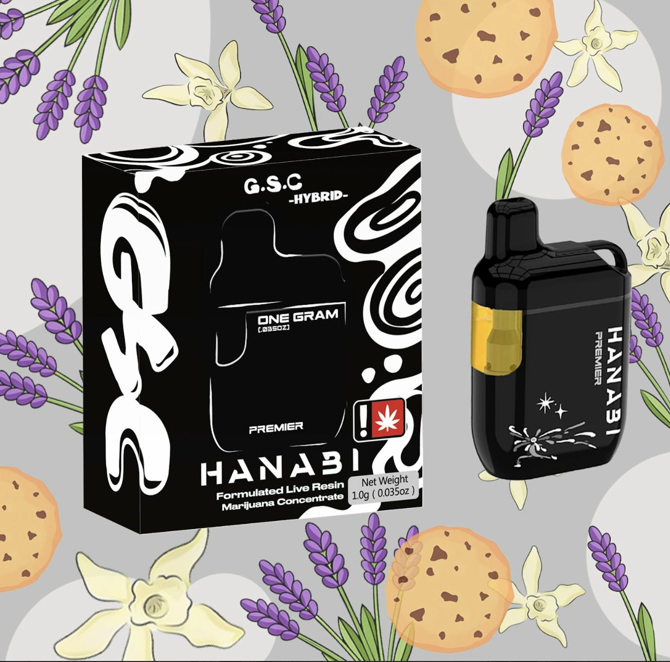 Hanabi - Hanabi | Girl Scout Cookies | Premier Disposable | 1g - 1