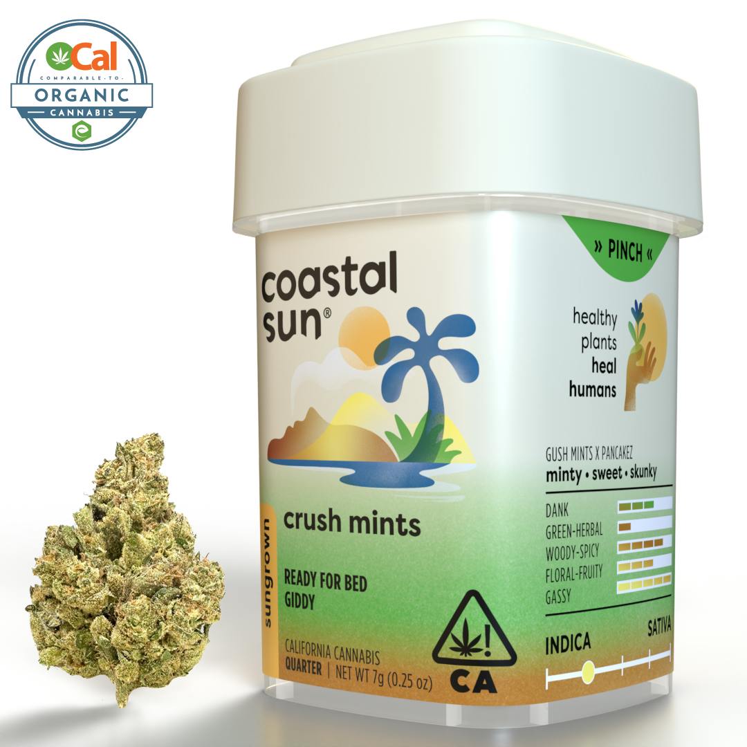 Coastal Sun - Crush Mints Sungrown Flower 7g - 1