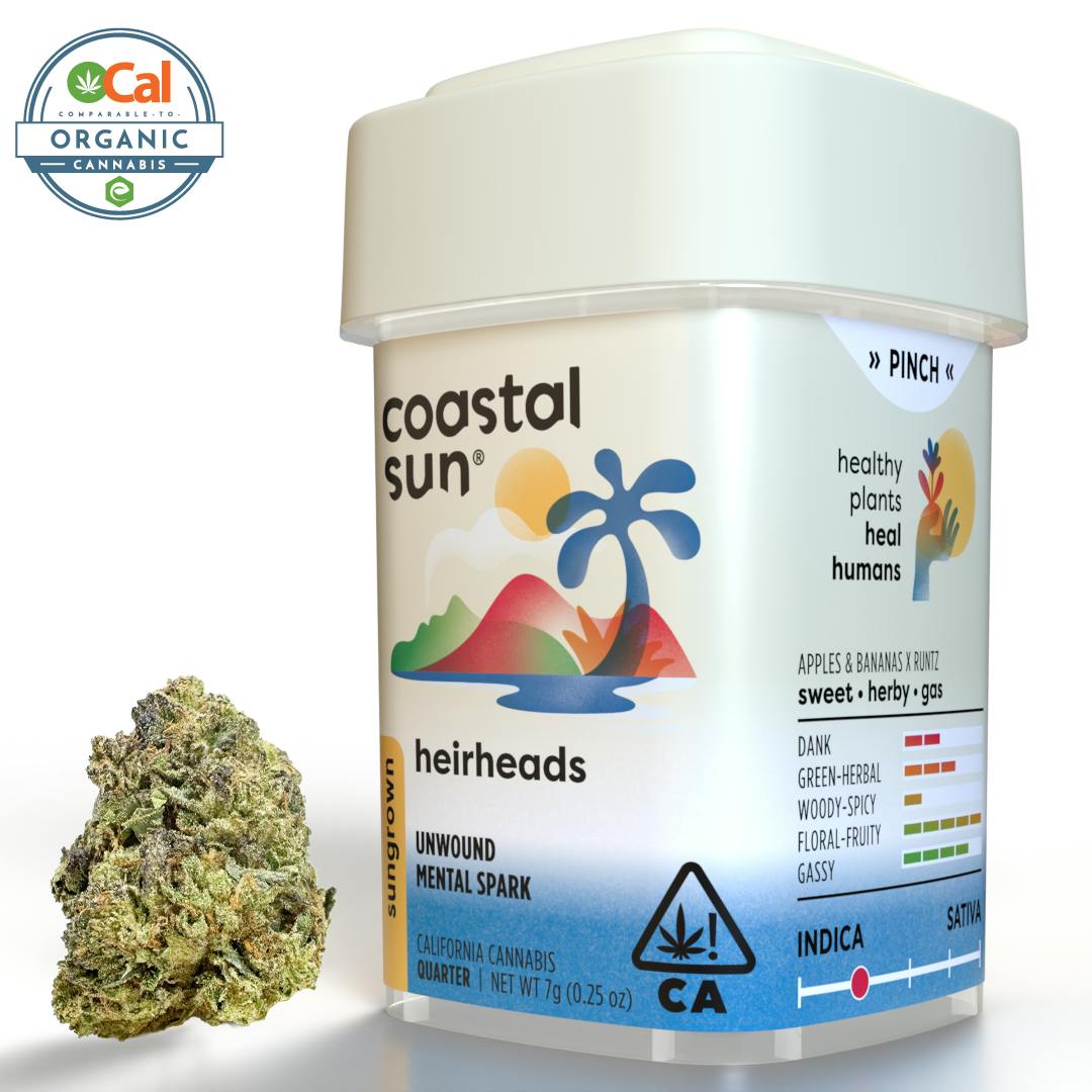 Coastal Sun - Heirheads Sungrown Flower 7g - 1