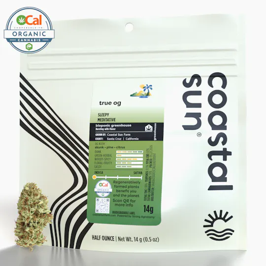 Coastal Sun - True OG Greenhouse Flower 14g - 1