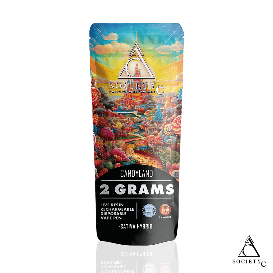 Society C - Society C | Candyland | Live Resin Disposable | 2g - 1