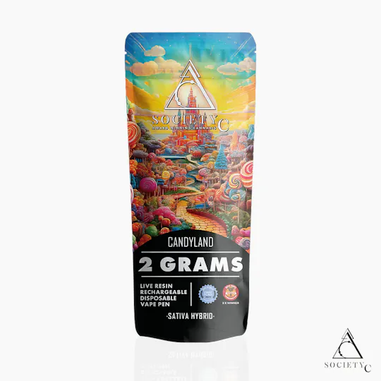 Society C - Society C | Candyland | Live Resin Disposable | 2g - 1