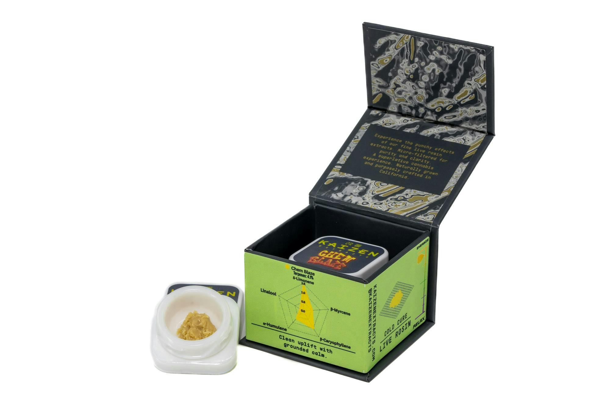 Kaizen Extracts - Kaizen Extracts | Chem Blaze | Live Rosin | Cold Cure Badder | 1g - 1