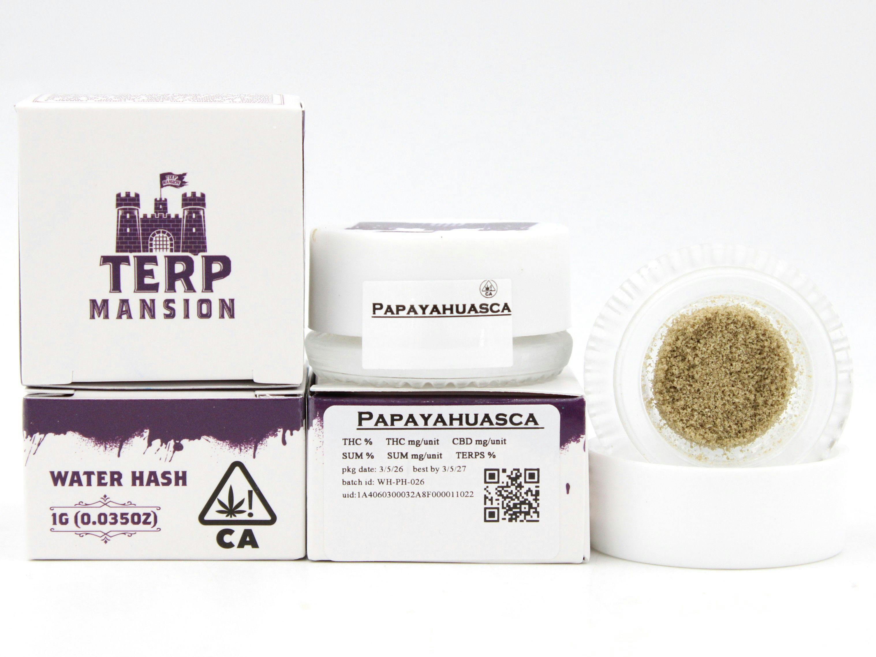 Terp Mansion - Papayahuasca 1g Water Hash - Sample - 1