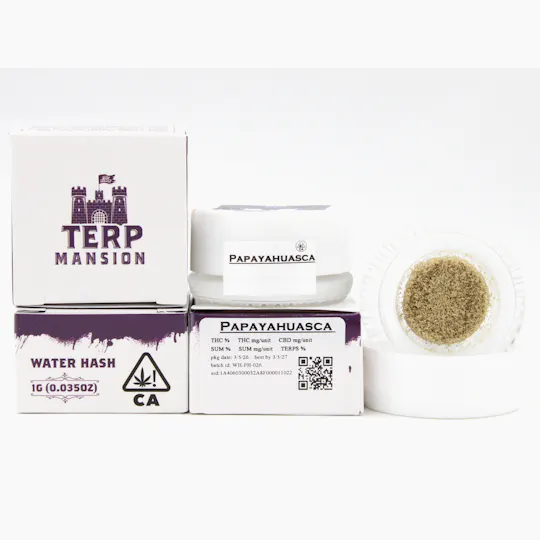 Terp Mansion - Papayahuasca 1g Water Hash - Sample - 1