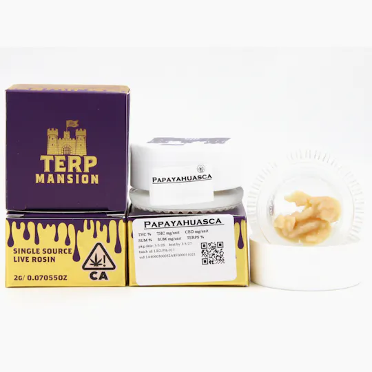 Terp Mansion - Papayahuasca 2g Live Rosin - 1