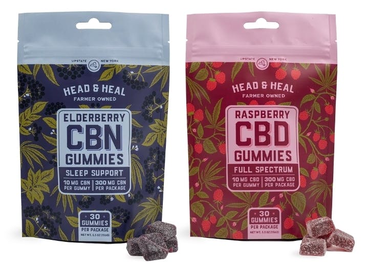 Head & Heal - Head & Heal | Gummies Bundle | Raspberry Elderberry | Gummies | 600mg | 2pk - 1