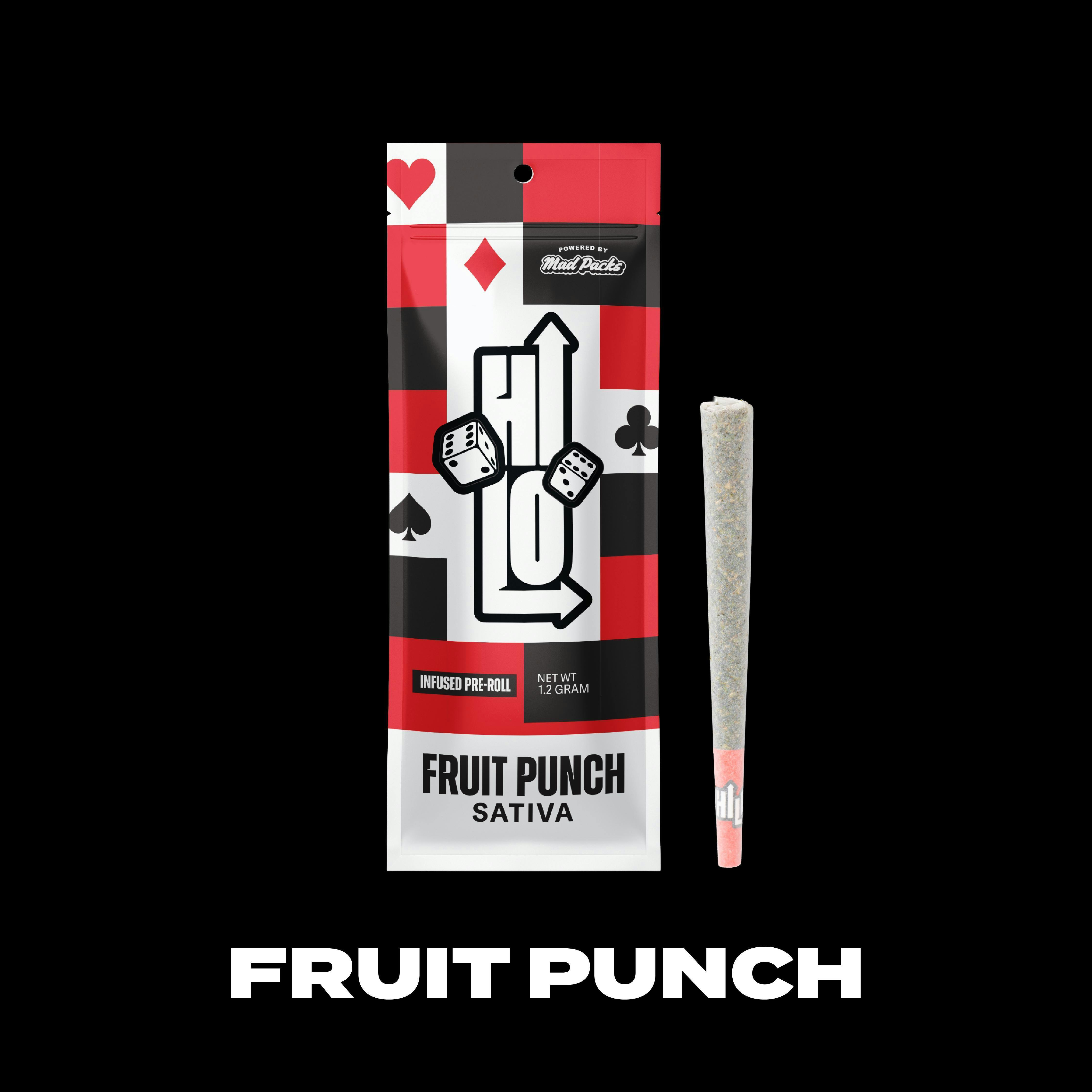 HILO - Hi-Lo | 1.2g Infused Preroll | Fruit Punch - 1