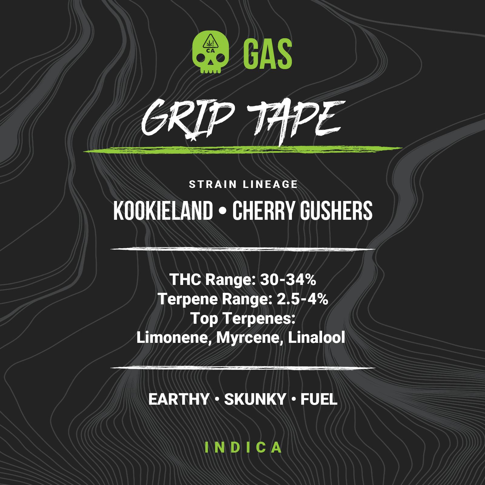 Bosky Genetics - Grip Tape 1.5g Bones Gas Pre-Roll - 1