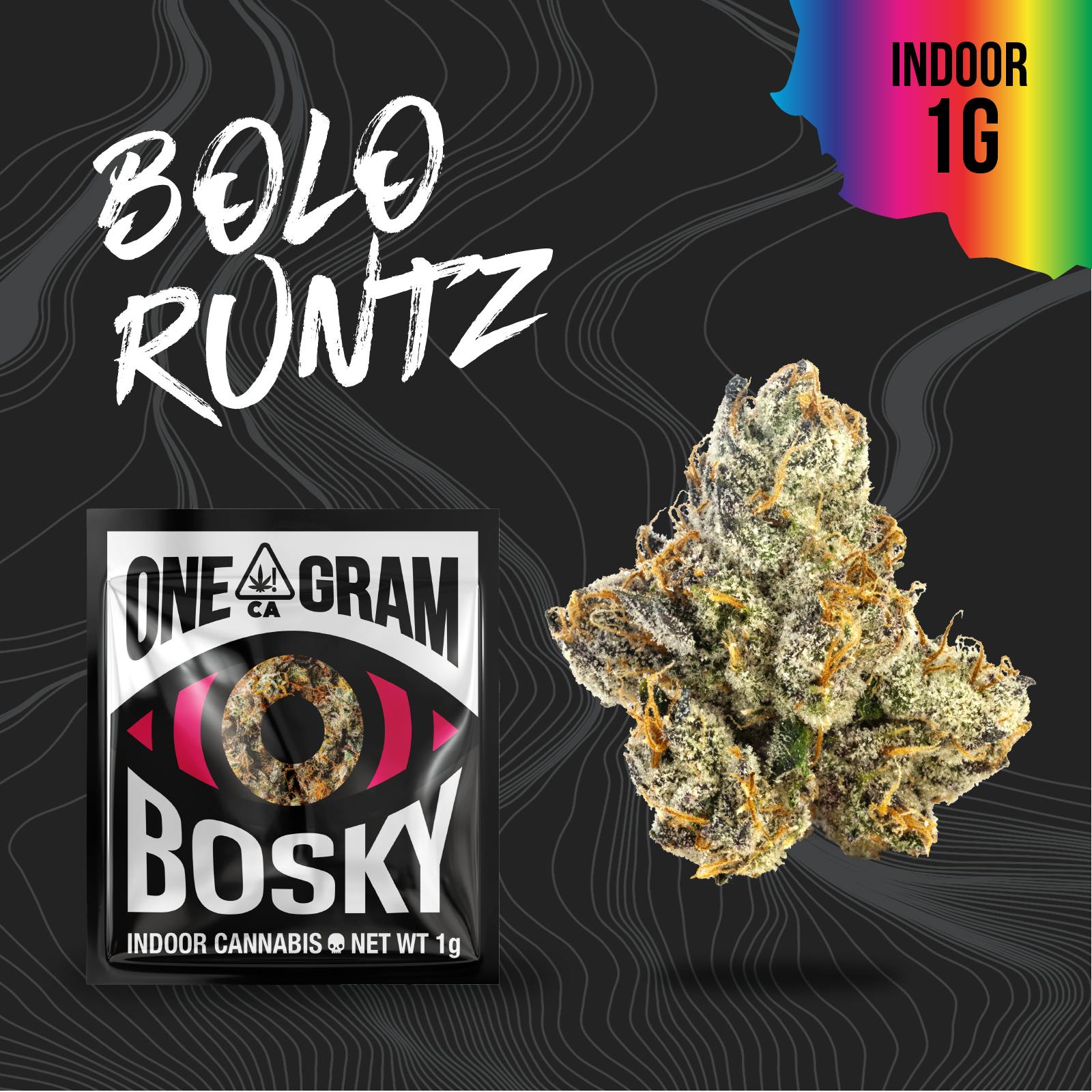 Bosky Genetics - BOSKY | Bolo Runtz | Exotics | 1g - 1