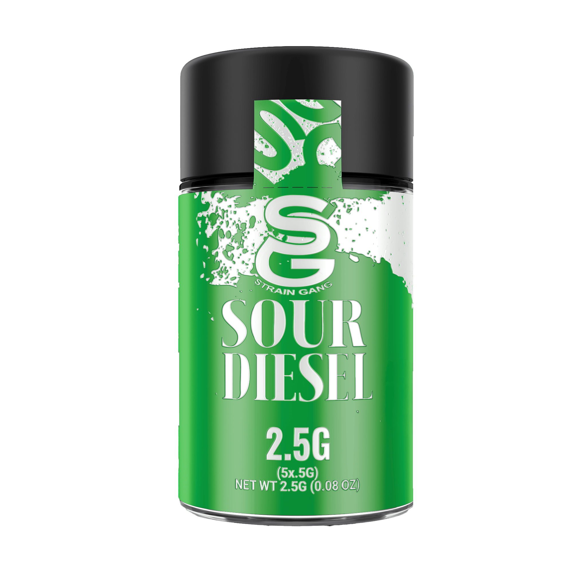 Strain Gang - Strain Gang | SOUR DIESEL | Joint | 0.25g each | 5pk - 1