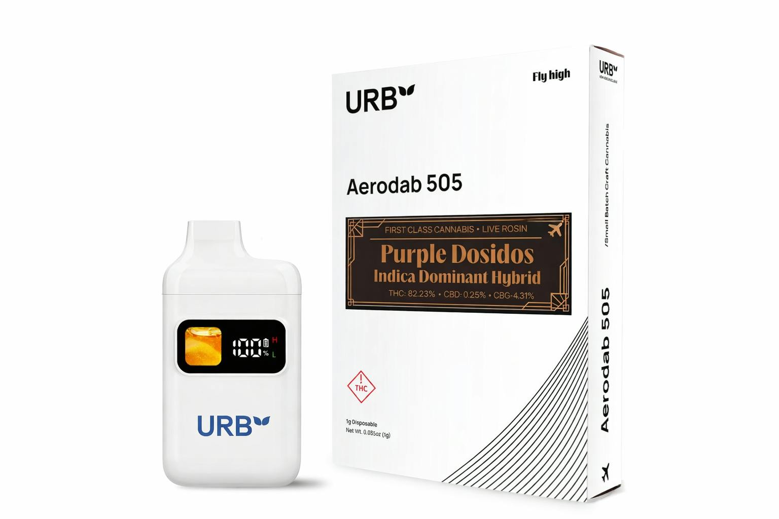 Urb NM - Urb NM | Purple Dosidos | Live Rosin Disposable | 1g - 1