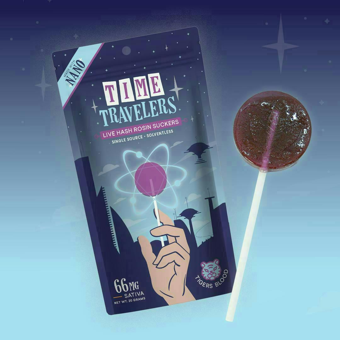 Time Travelers - Time Traveler | Sativa Tiger's Blood Live Rosin Sucker | 66mg - 1