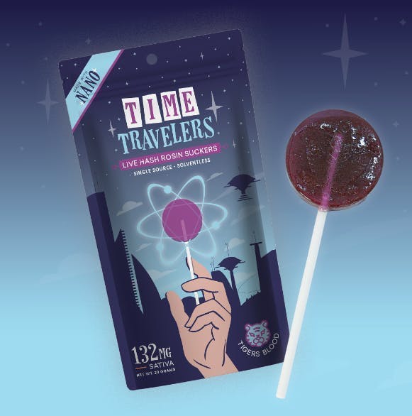 Time Travelers - Time Traveler | Sativa Tiger's Blood Live Rosin Sucker | 132mg - 1
