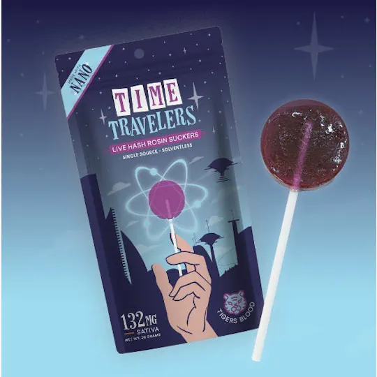 Time Travelers - Time Traveler | Sativa Tiger's Blood Live Rosin Sucker | 132mg - 1